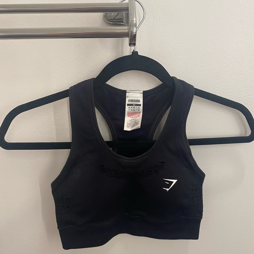 Gymshark XS Black Sportsbra